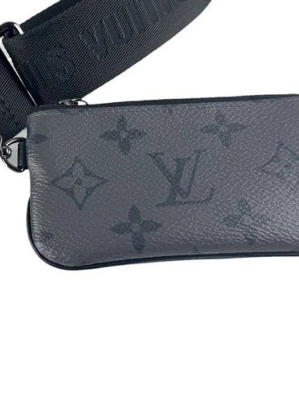 Auth LOUIS VUITTON Monogram Eclipse Trio Messenger Shoulder Bag M69443 - z9632 - Picture 11 of 11